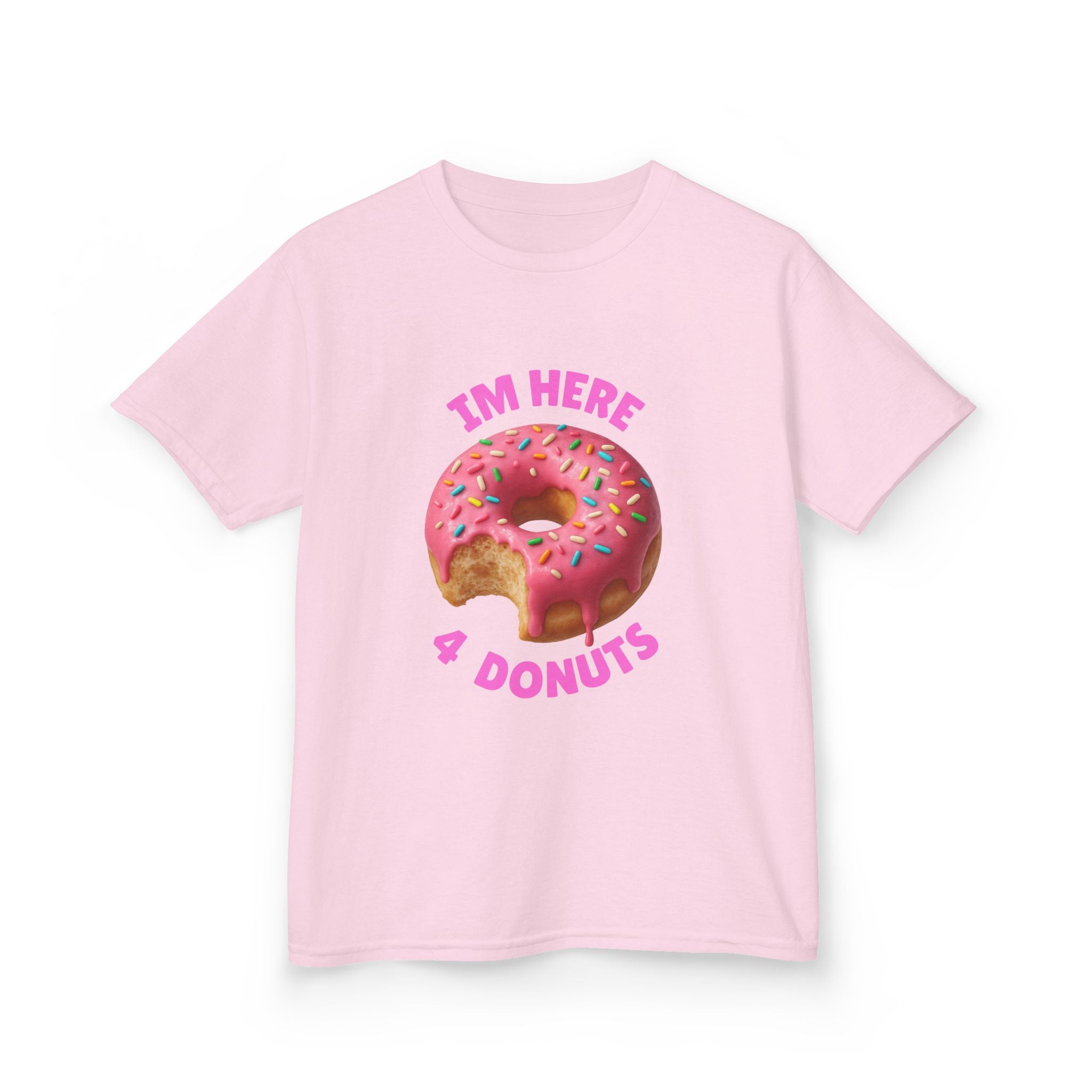 Donuts are life! Kids Tee, Fun Graphic Tee, Kids Cotton T-Shirt