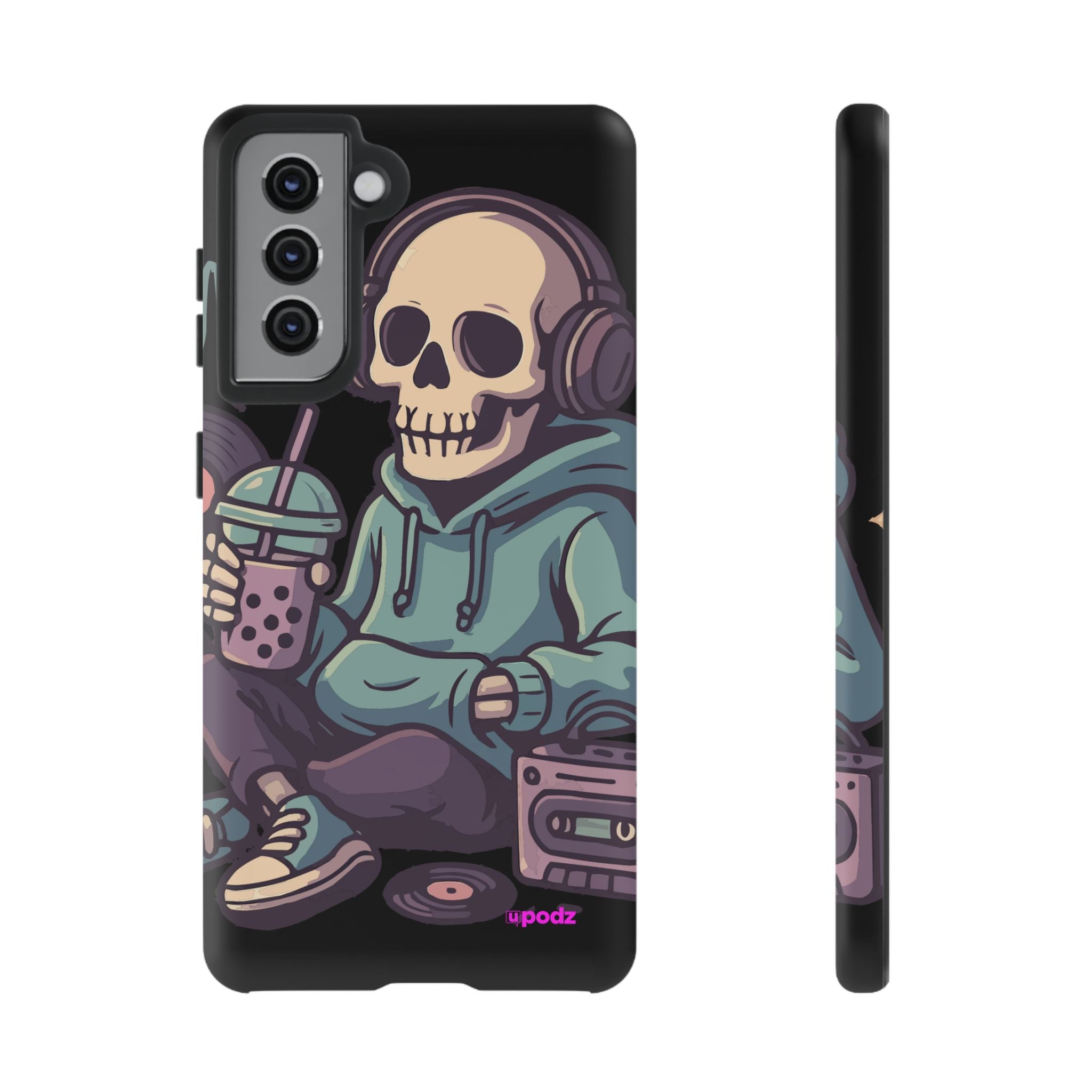 Skull Headphones Design, Tough Cases, Phone Cover