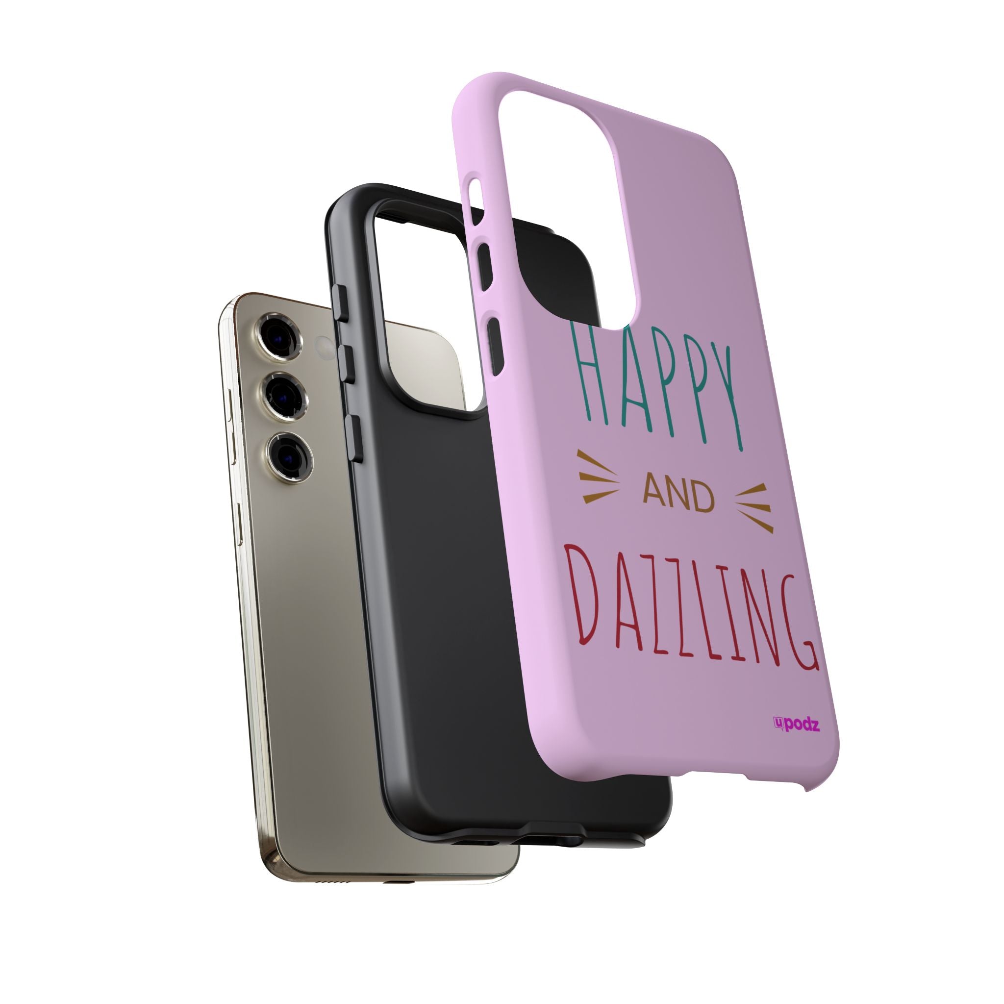 Happy Dazzling Design, Tough Cases, Phone Cover
