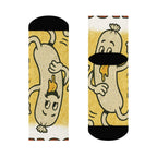 Weiner Fest Socks, Funky Design
