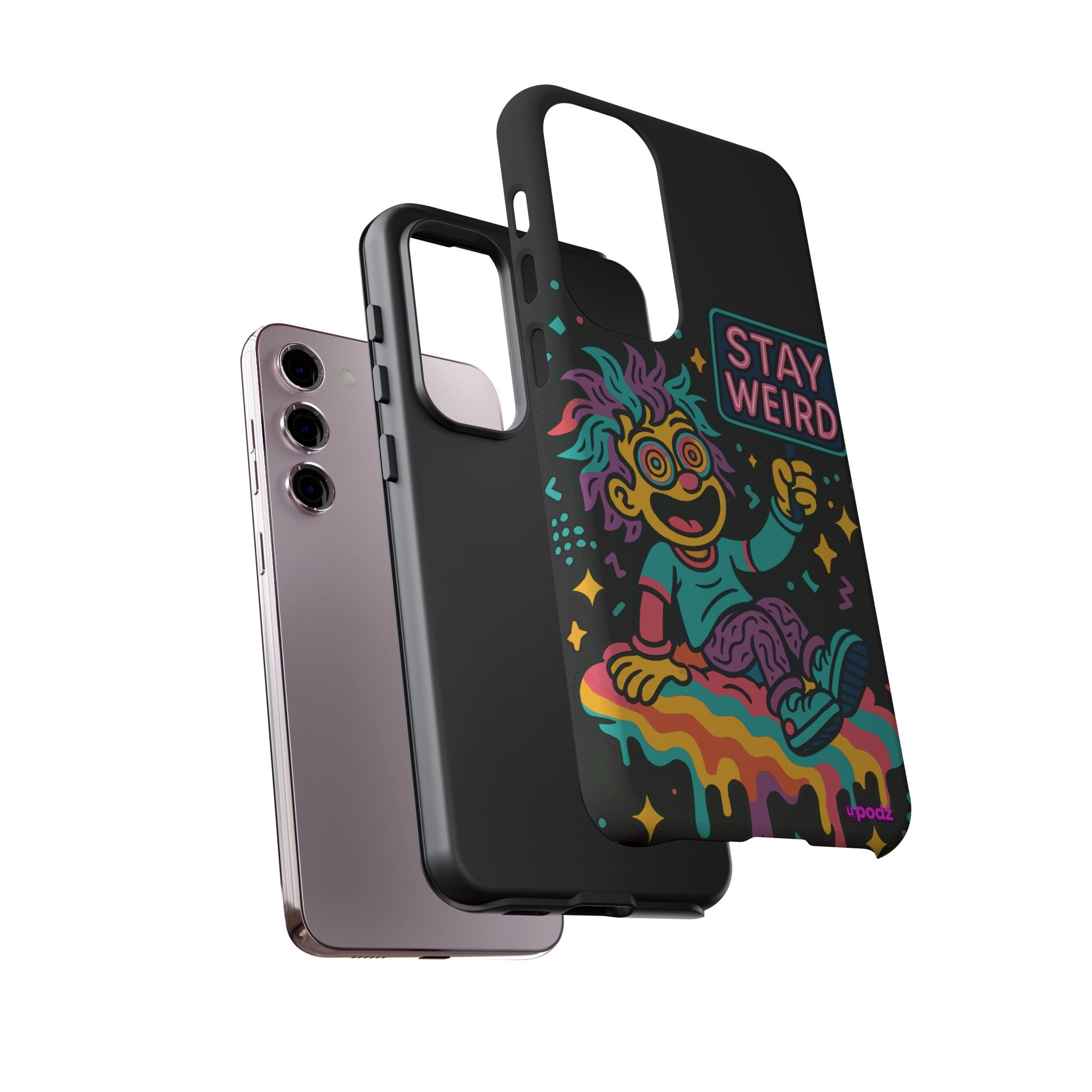 Stay Weird Design, Tough Cases, Phone Cover