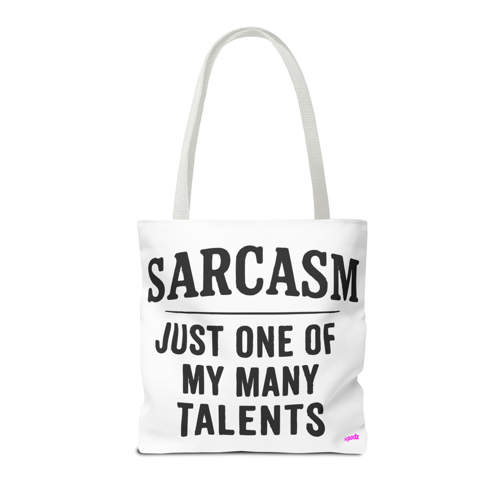 Sarcasm Tote Bag - Quirky Design, Fun Bag