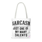 Sarcasm Tote Bag - Quirky Design, Fun Bag