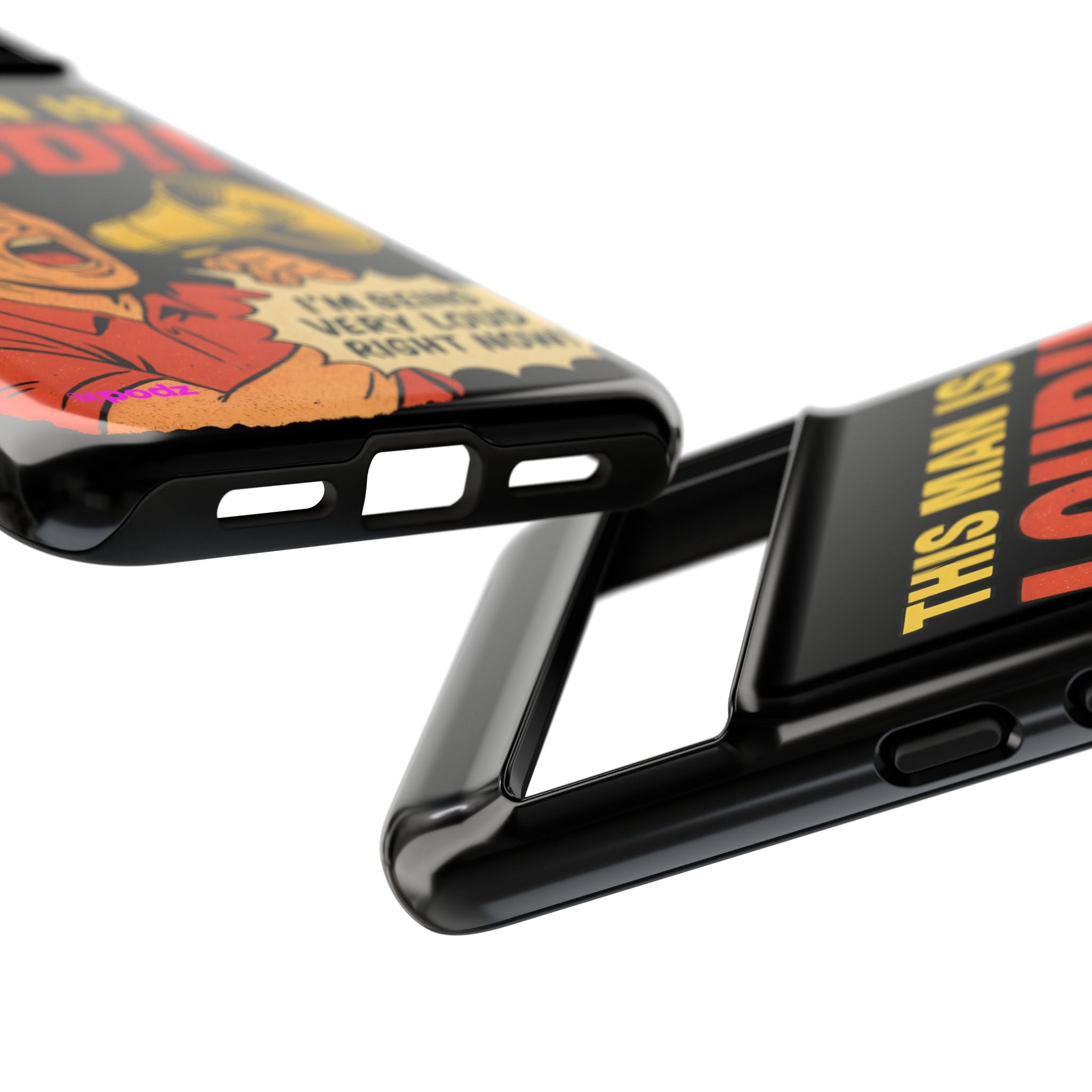 Loud Man Design, Tough Cases, Phone Cover