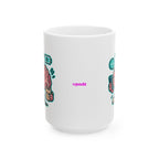 Brain Power Ceramic Mug |  Personalized Mug