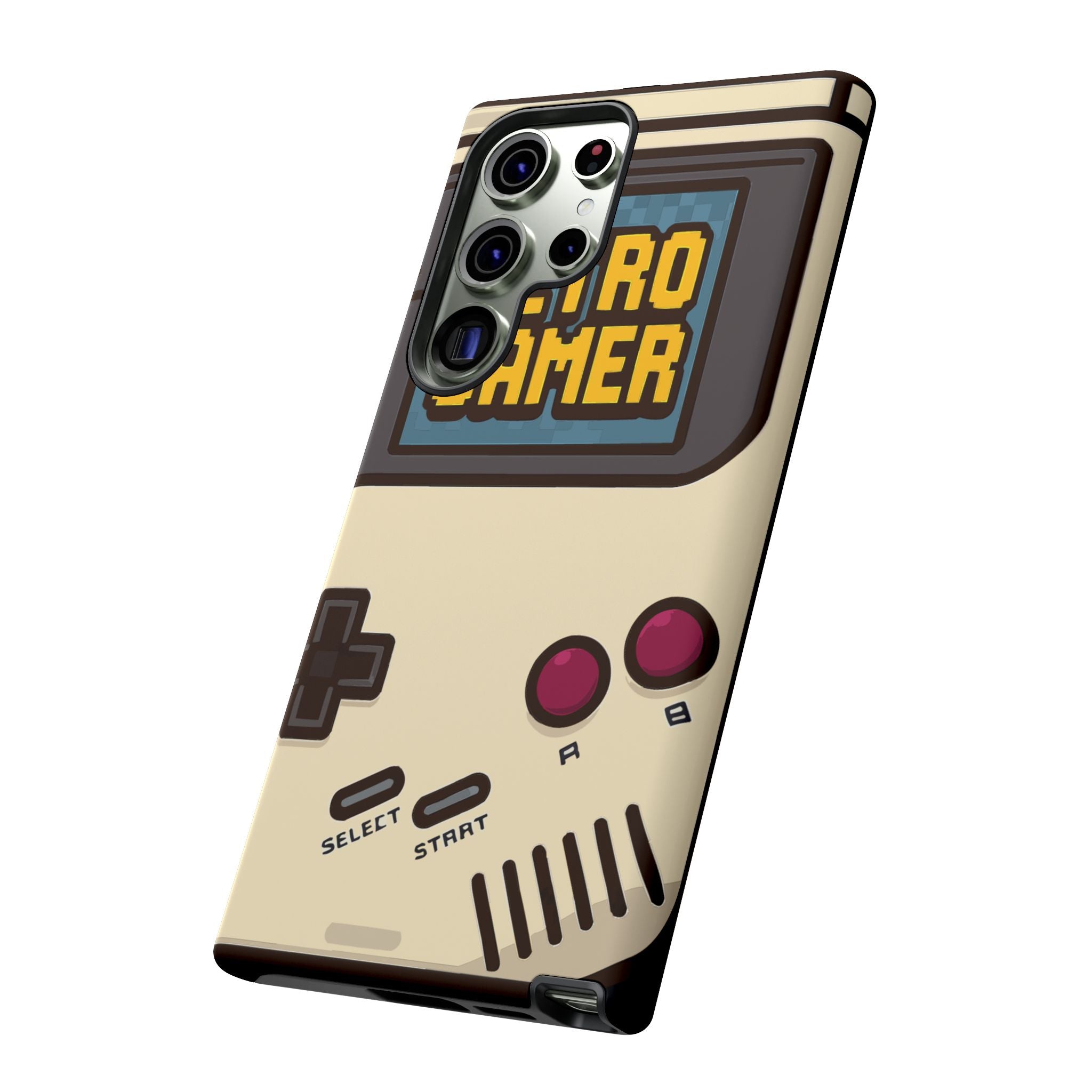 Retro Gamer Cover Design, Tough Cases, Phone Cover