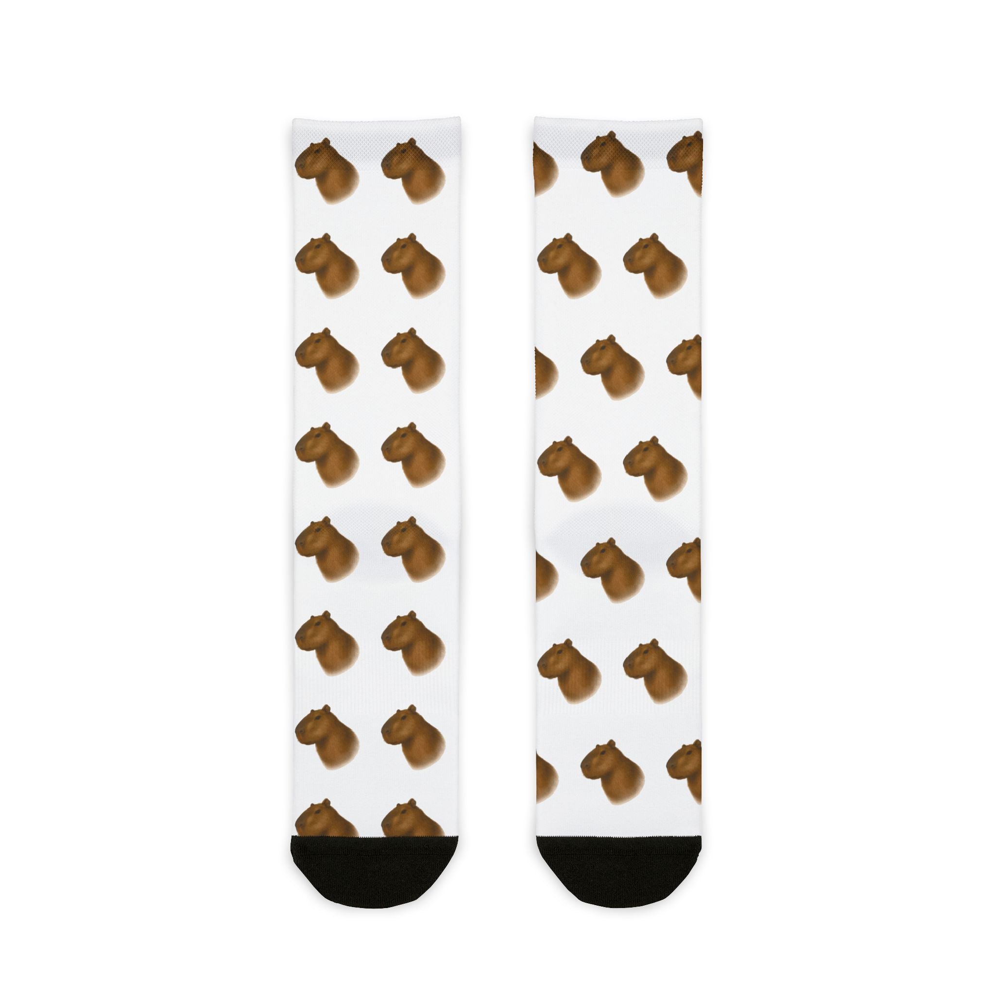 Capybara, Sublimation Crew Socks