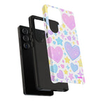 Colourful Doodle Design, Tough Cases, Phone Cover