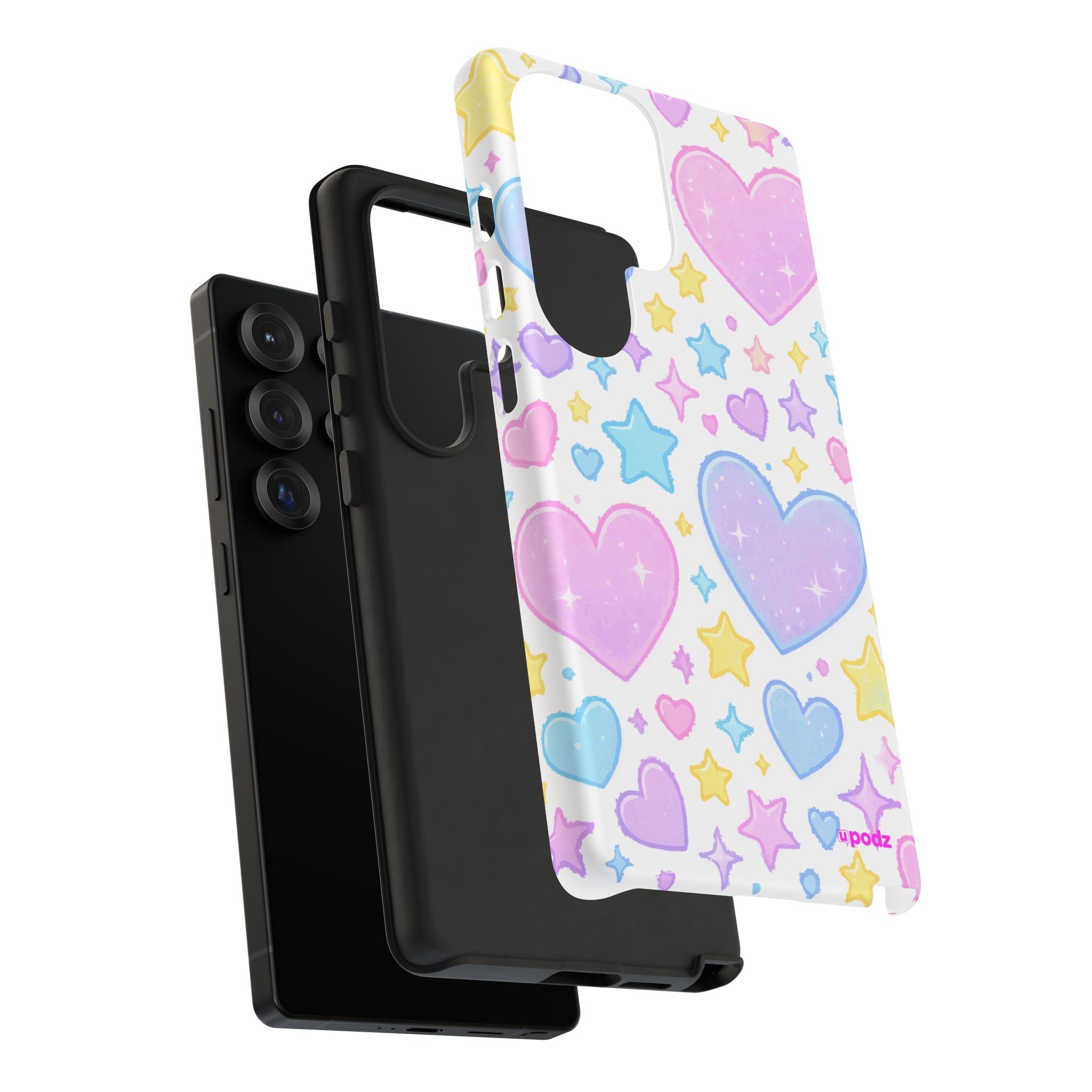 Colourful Doodle Design, Tough Cases, Phone Cover