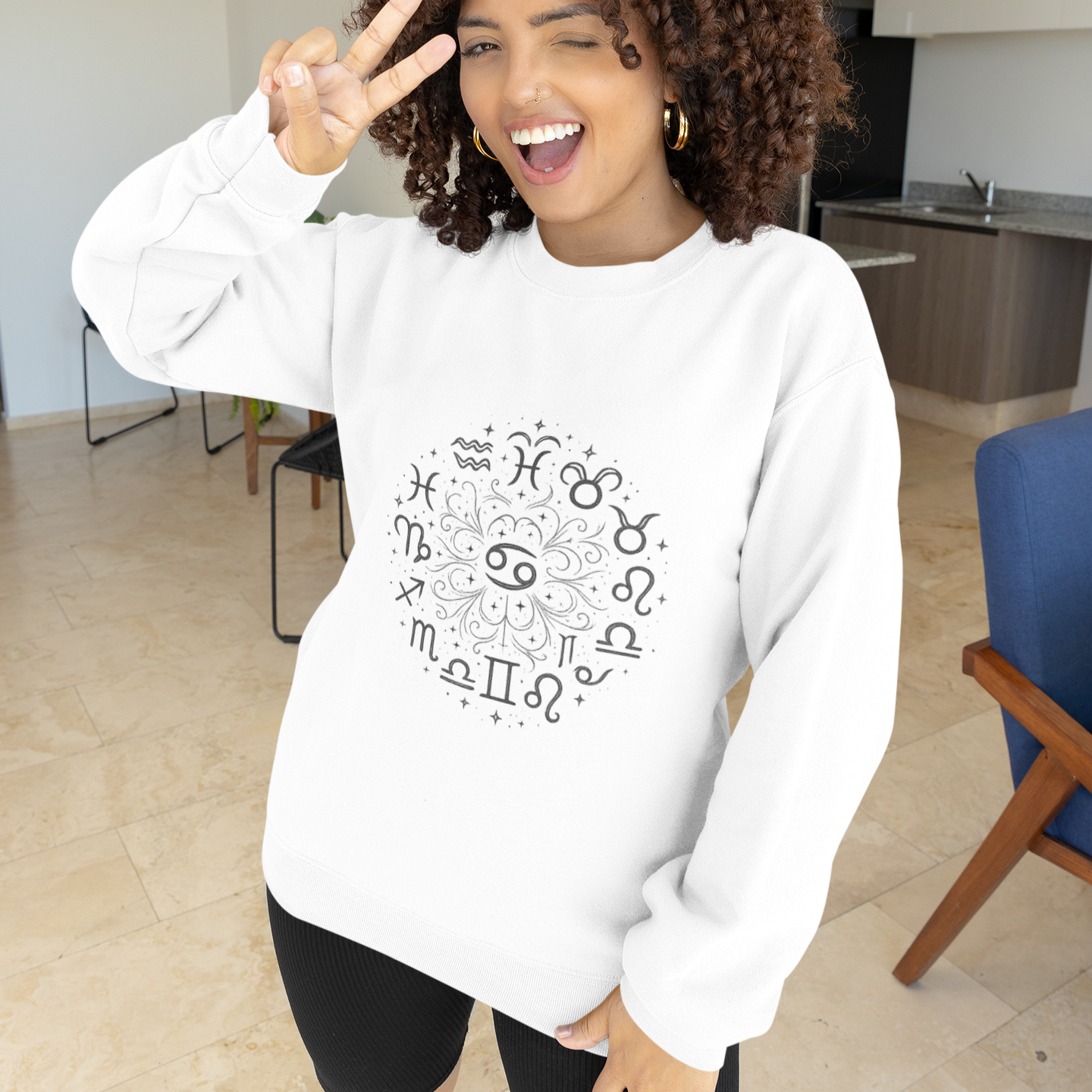 Star signs, Sweatshirt