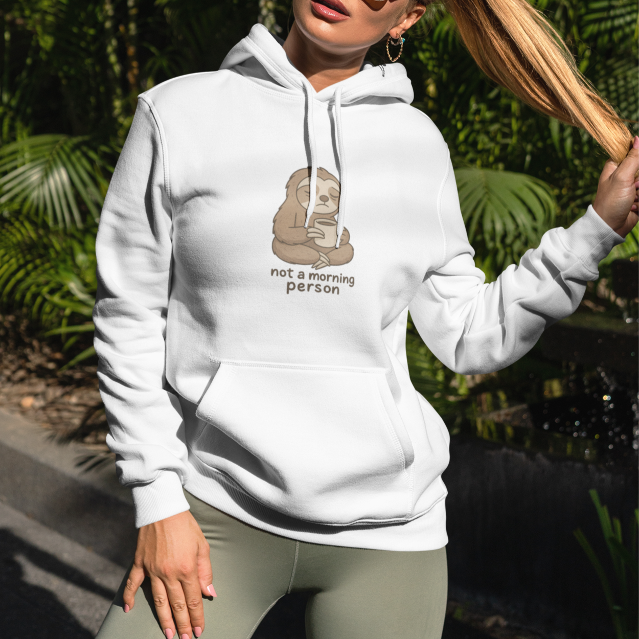 Not a morning person Unisex Hoodie - Casual Everyday Essential