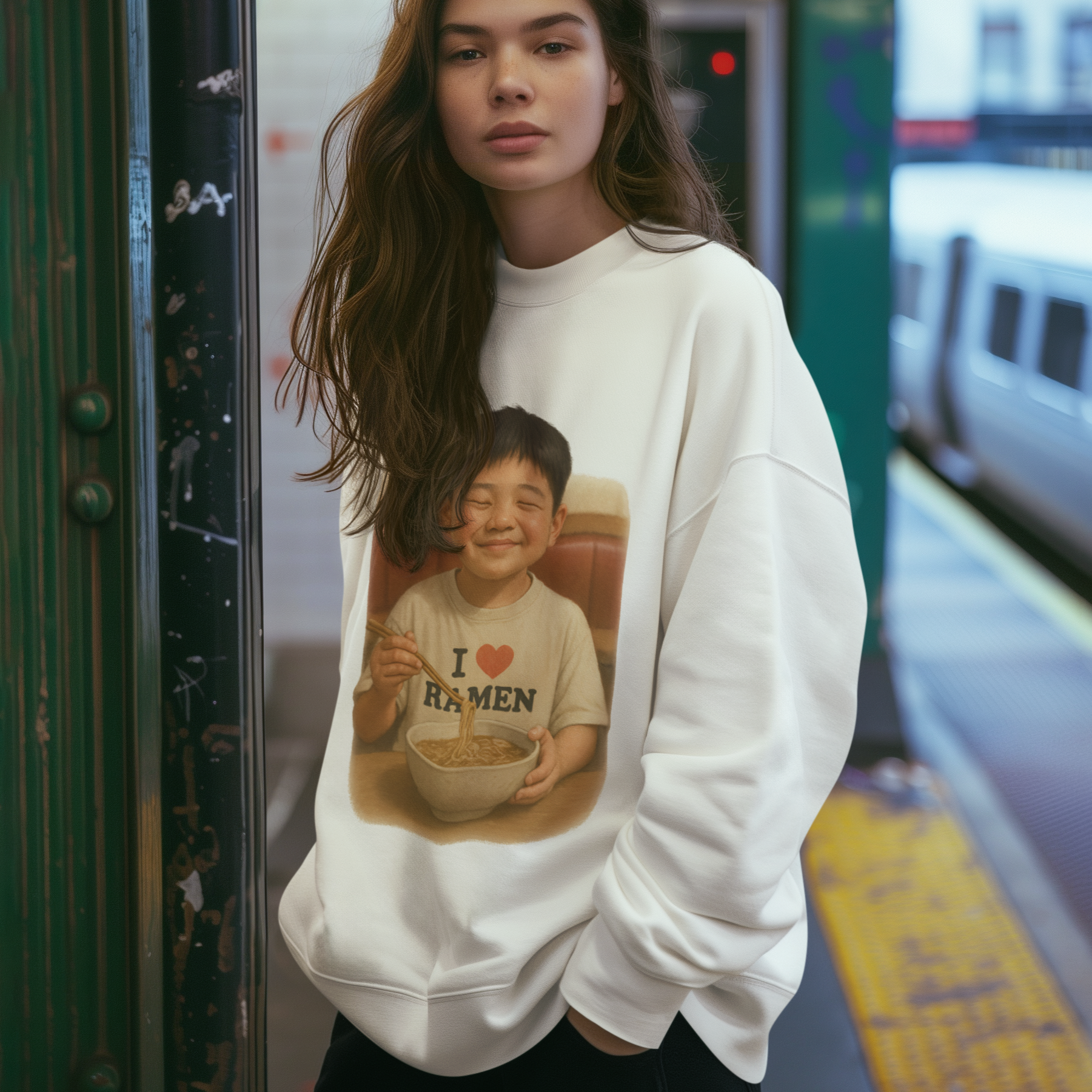 Love Ramen, Sweatshirt