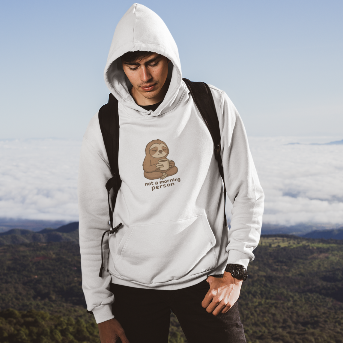 Not a morning person Unisex Hoodie - Casual Everyday Essential