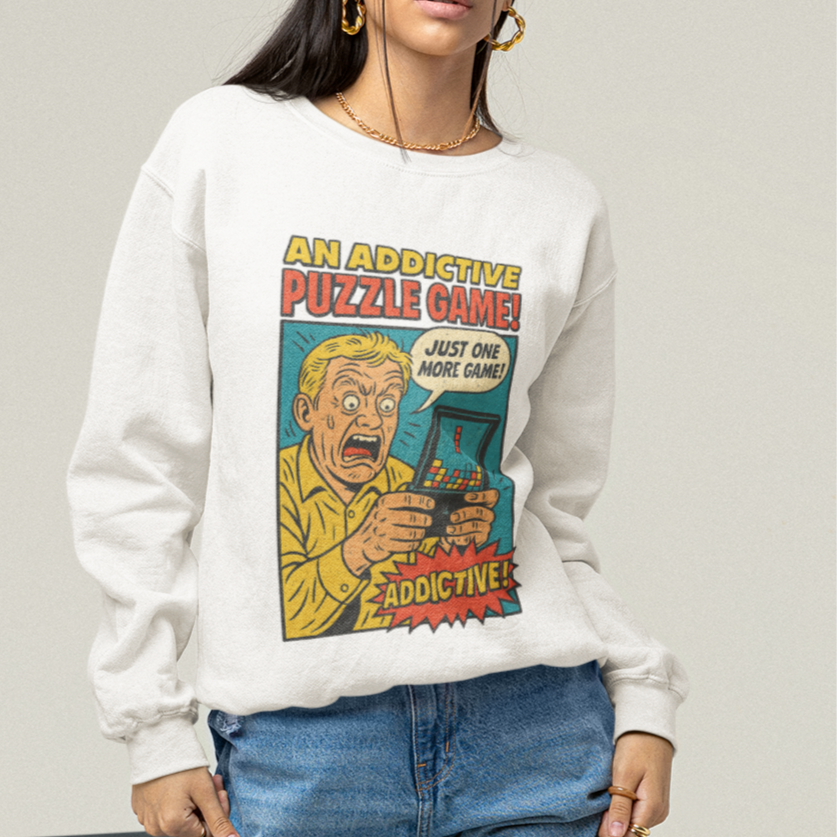 Puzzle Addict, Sweatshirt