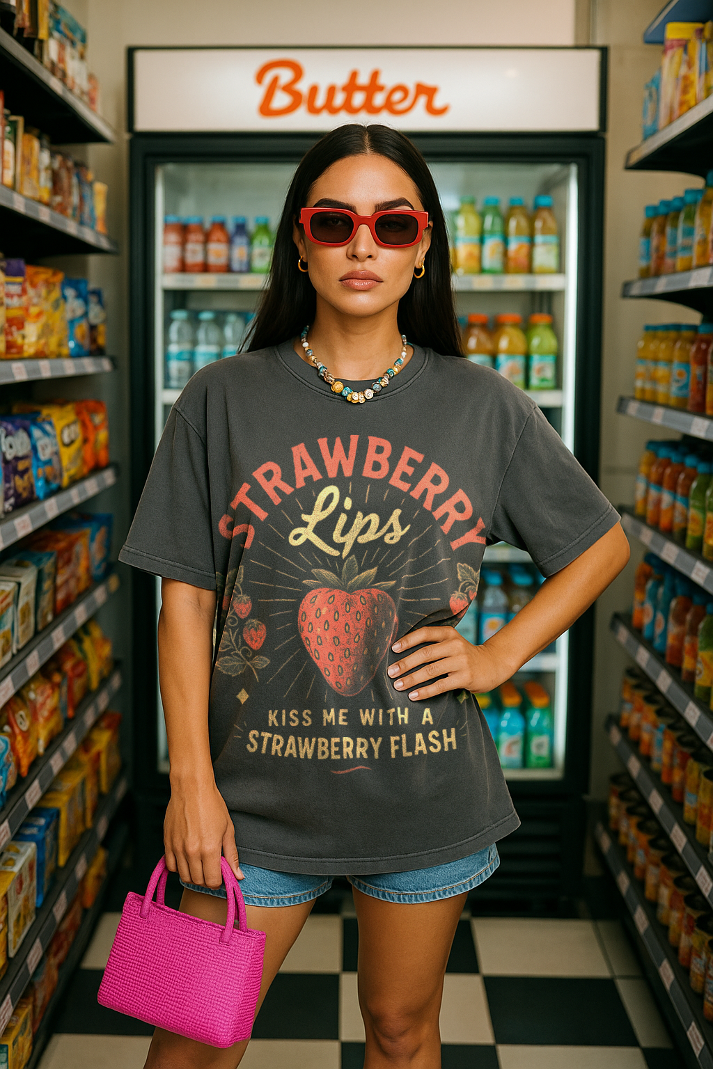 Strawberry Lips Tee