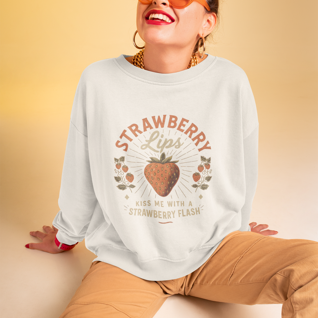 Strawberry Lips, Sweatshirt