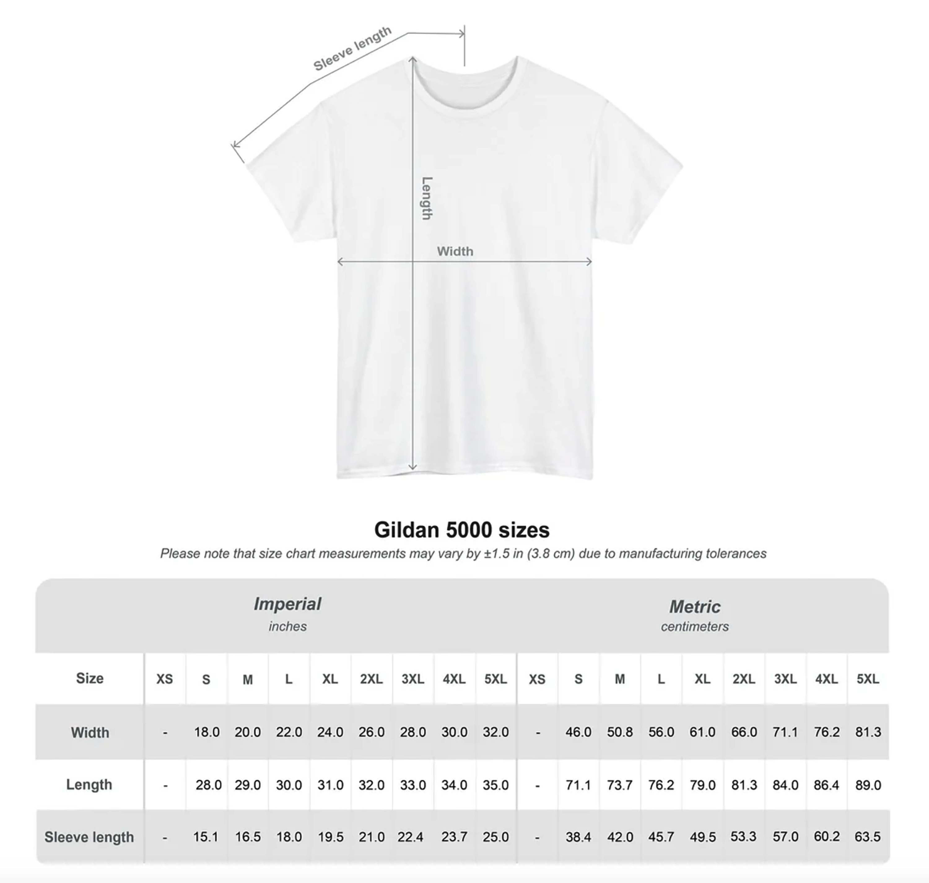 Size guide